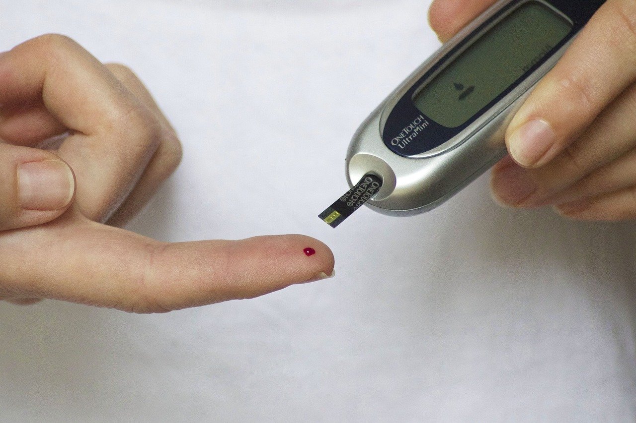 How Diabetes Is Controlled With The Use Of GLP-1, And Inflammation 1 diabetes, blood, finger