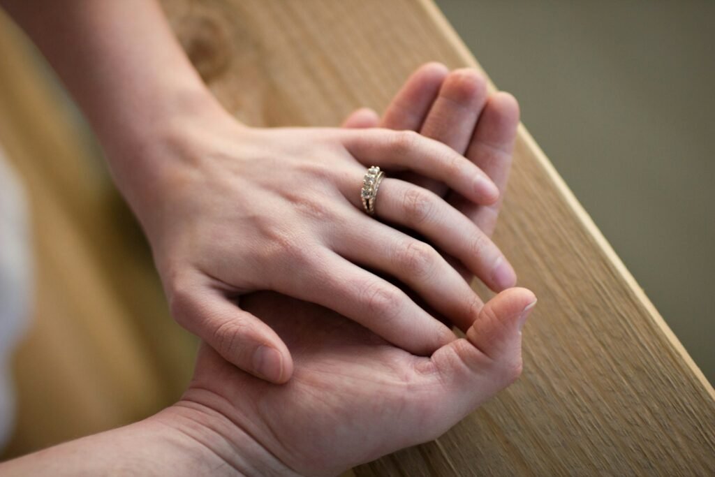 Reflection on the Importance of Pre-Filling Syringes at Our Clinic 2 person holding hands